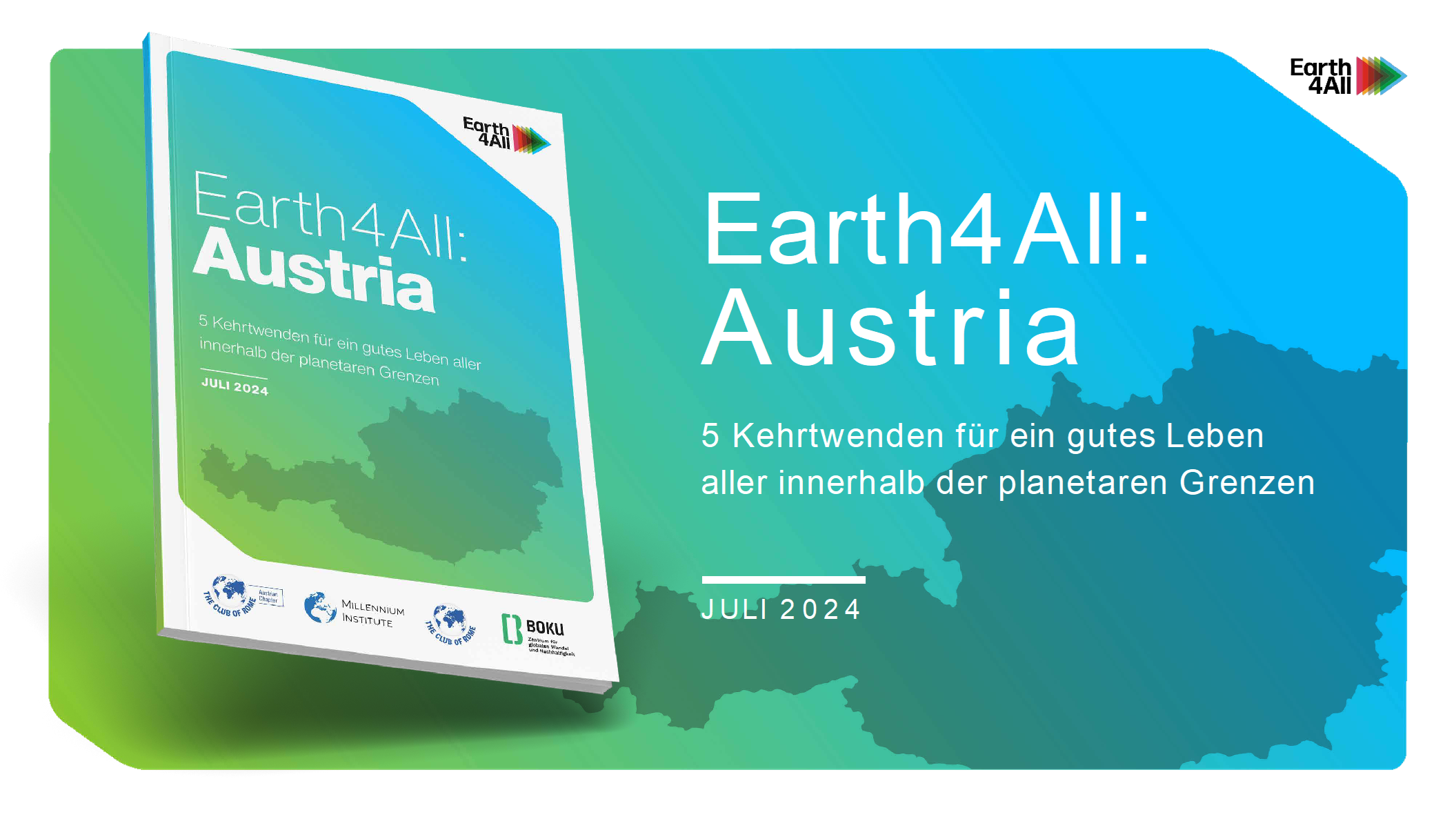 Jetzt verfügbar – Earth4All Austria Bericht